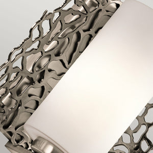 Kichler Silver Coral 1 Light Wall Light KL-SILVER-CORAL1