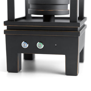 Kichler Bluetooth Lantern from the South Hope range. South Hope Portable Bluetooth Speaker Lantern - UK Plug Product Code = KL-SOUTH-HOPE-BT-A-OZ