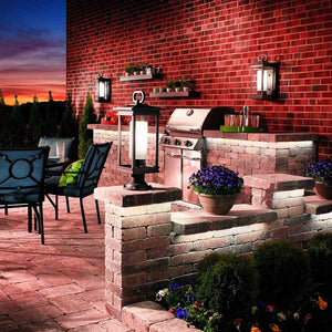 Kichler Outdoor Wall Light from the South Hope range. South Hope 1 Light Medium Wall Lantern  Product Code = KL-SOUTH-HOPE-M