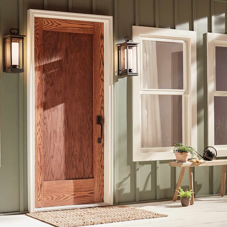 Kichler Outdoor Wall Light from the South Hope range. South Hope 1 Light Medium Wall Lantern  Product Code = KL-SOUTH-HOPE-M