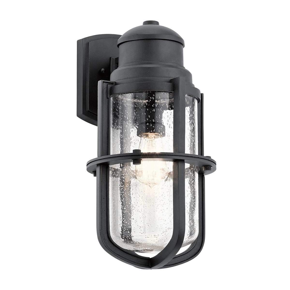 Kichler Outdoor Wall Light from the Suri range. Suri 1 Light Wall Lantern Product Code = KL-SURI-L