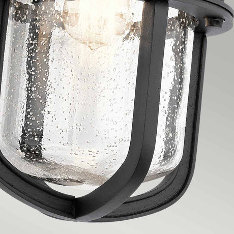 Kichler Outdoor Wall Light from the Suri range. Suri 1 Light Wall Lantern Product Code = KL-SURI-L