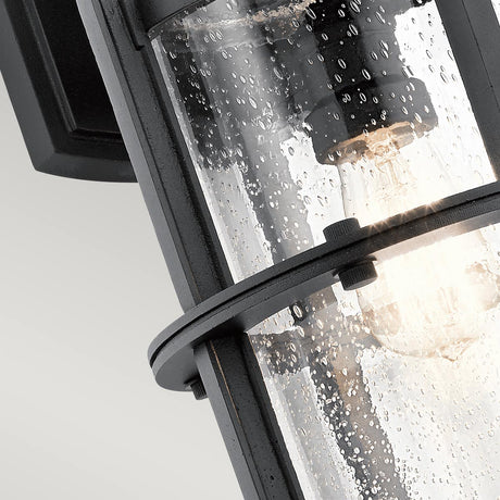 Kichler Outdoor Wall Light from the Suri range. Suri 1 Light Wall Lantern Product Code = KL-SURI-L