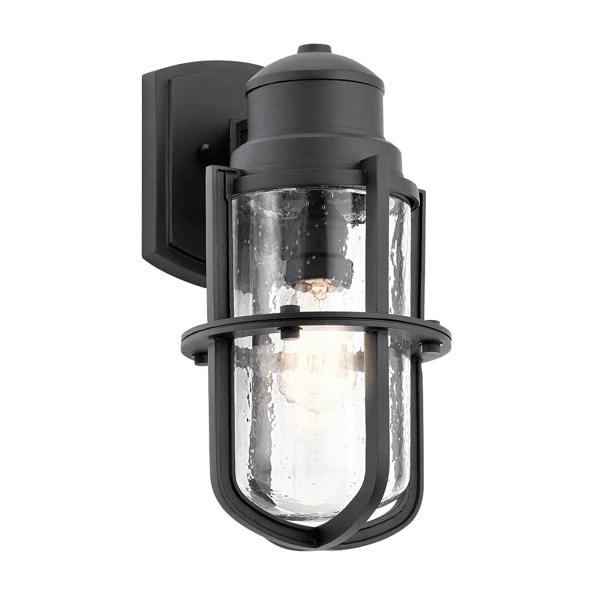 Kichler Outdoor Wall Light from the Suri range. Suri 1 Light Wall Lantern Product Code = KL-SURI-M