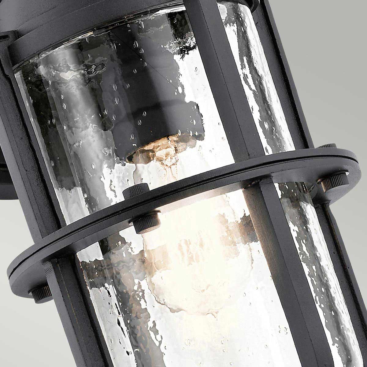 Kichler Outdoor Wall Light from the Suri range. Suri 1 Light Wall Lantern Product Code = KL-SURI-M