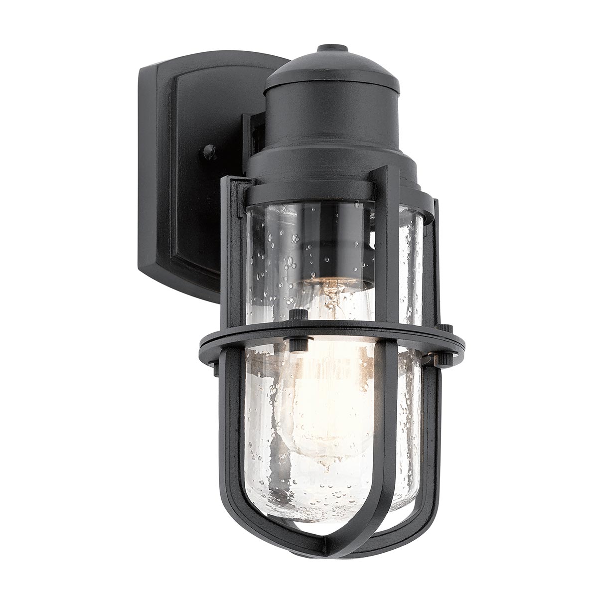 Kichler Outdoor Wall Light from the Suri range. Suri 1 Light Wall Lant ...