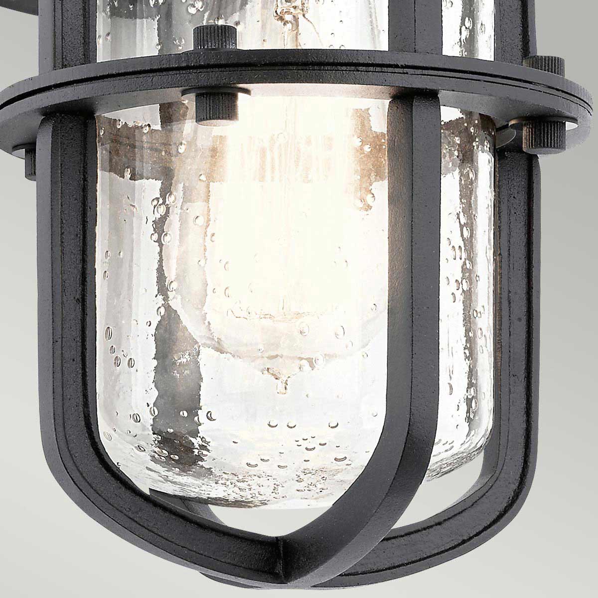 Kichler Outdoor Wall Light from the Suri range. Suri 1 Light Wall Lantern Product Code = KL-SURI-S