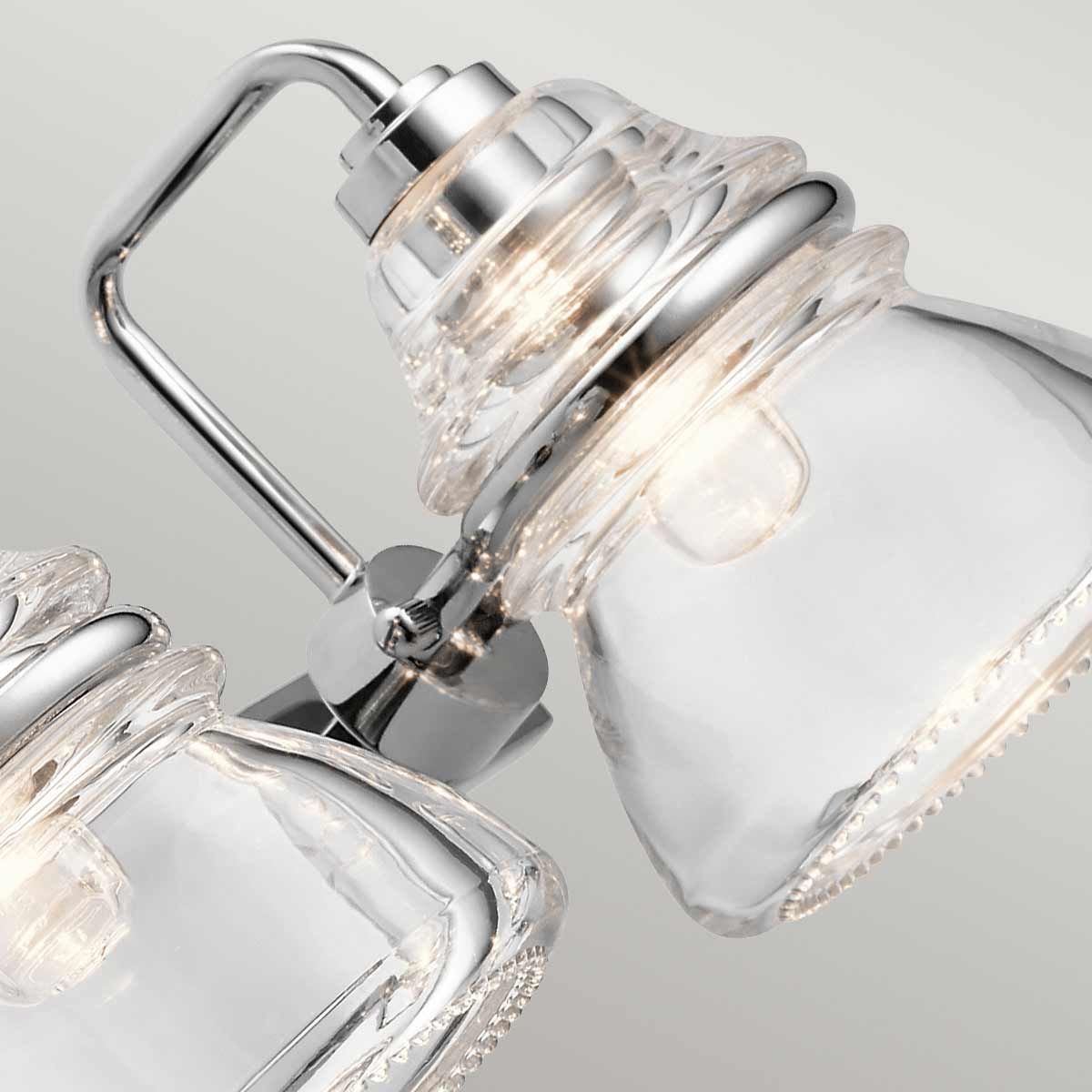 Kichler Wall Light from the Talland range. Talland 3 Light Wall Light – SKU KL-TALLAND3-PC-BATH