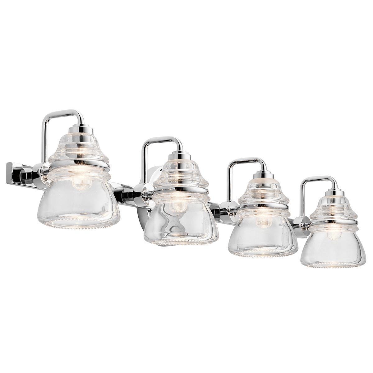 Kichler Wall Light from the Talland range. Talland 4 Light Wall Light Product Code = KL-TALLAND4-PC-BATH