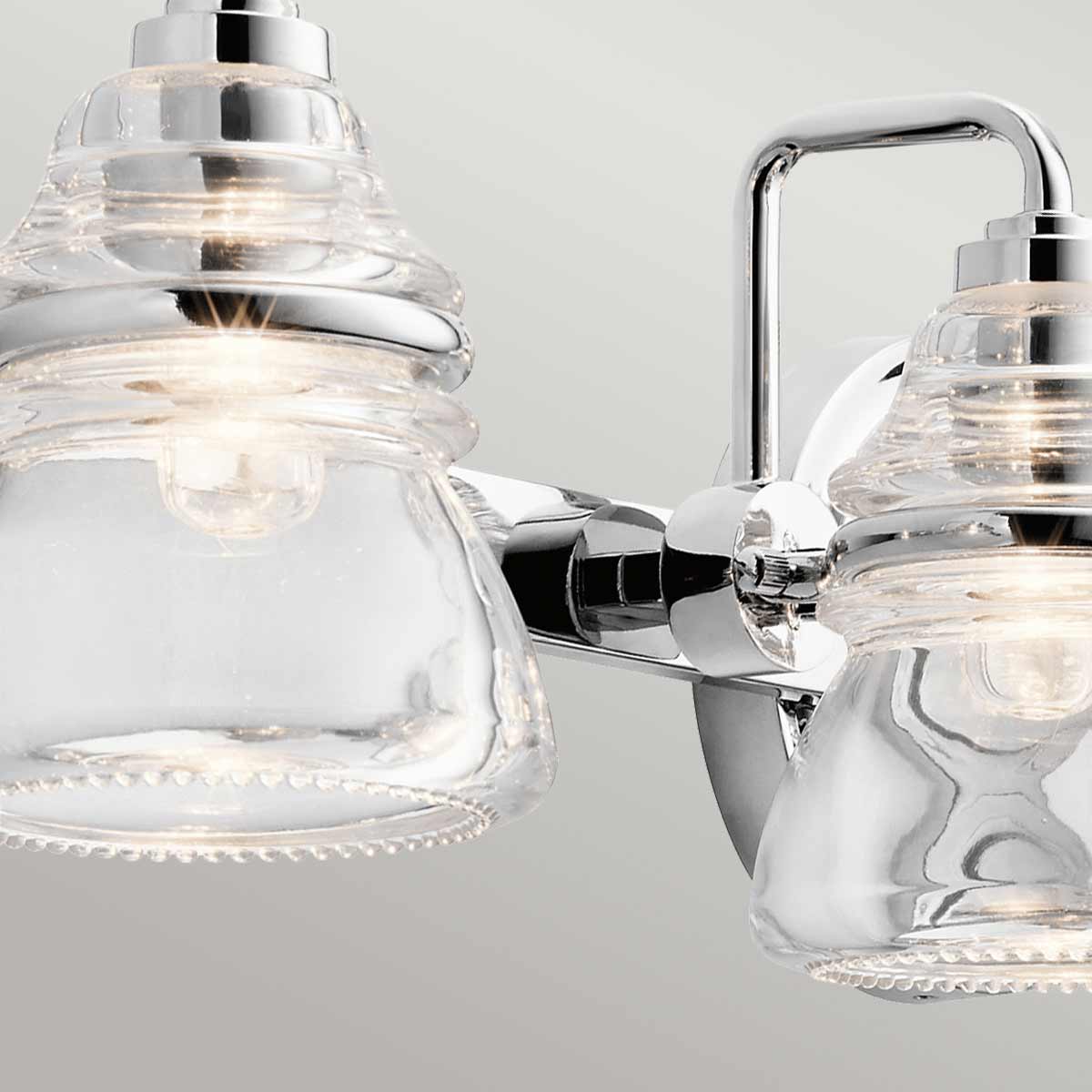 Kichler Wall Light from the Talland range. Talland 4 Light Wall Light Product Code = KL-TALLAND4-PC-BATH