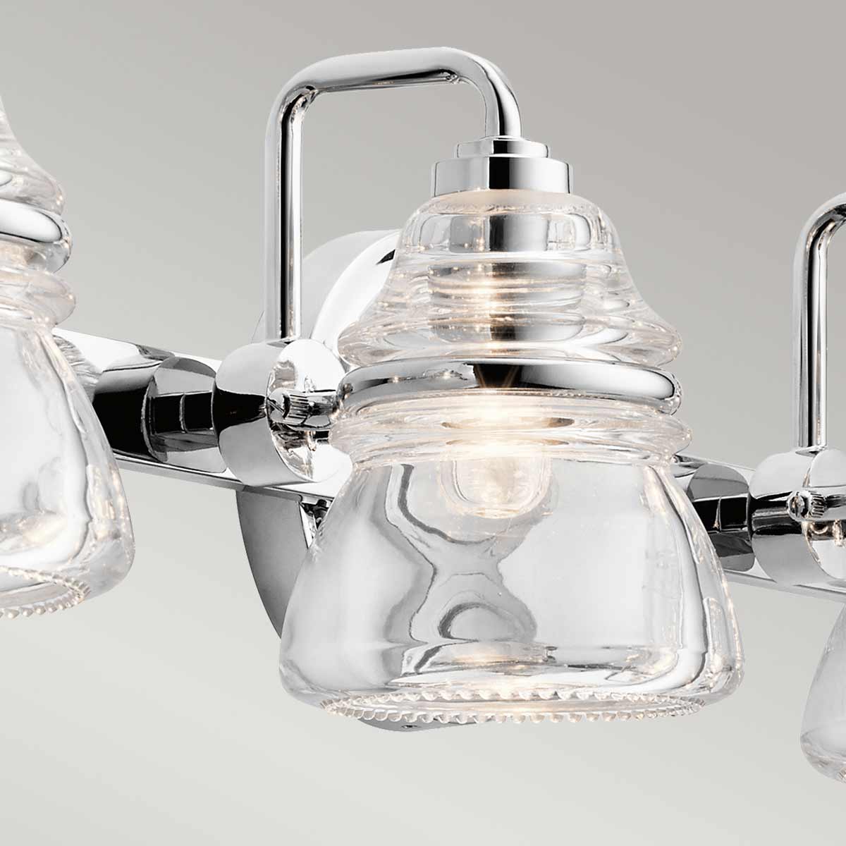 Kichler Wall Light from the Talland range. Talland 4 Light Wall Light Product Code = KL-TALLAND4-PC-BATH