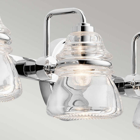 Kichler Wall Light from the Talland range. Talland 4 Light Wall Light Product Code = KL-TALLAND4-PC-BATH