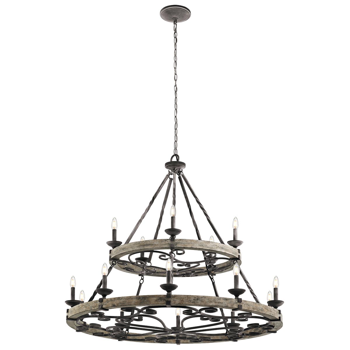Kichler Chandelier from the Taulbee range. Taulbee 15 Light Chandelier Product Code = KL-TAULBEE15