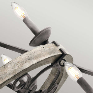 Kichler Chandelier from the Taulbee range. Taulbee 15 Light Chandelier Product Code = KL-TAULBEE15