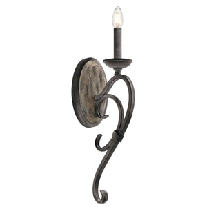 Kichler Wall Light from the Taulbee range. Taulbee 1 Light Wall Light Product Code = KL-TAULBEE1