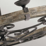 Kichler Chandelier from the Taulbee range. Taulbee 6 Light Chandelier – SKU KL-TAULBEE6