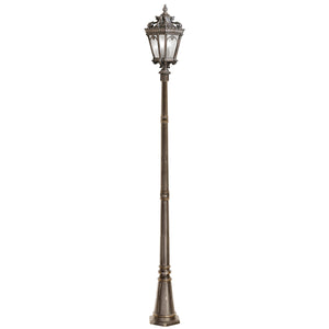 Kichler Lamp Post from the Tournai range. Tournai 3 Light Extra Large Lamp post Product Code = KL-TOURNAI-5XL