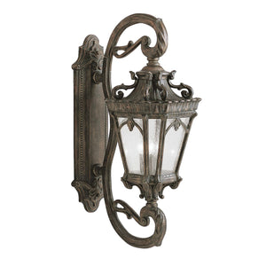 Kichler Outdoor Wall Light from the Tournai range. Tournai 4 Light Grand Wall Lantern Product Code = KL-TOURNAI1G-L