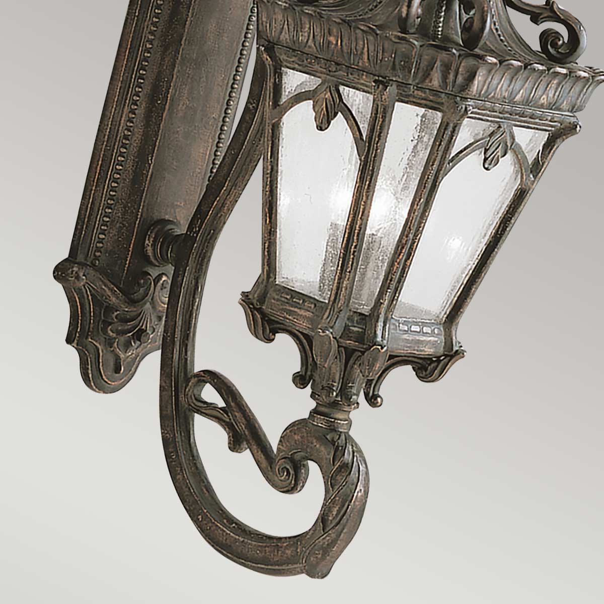 Kichler Outdoor Wall Light from the Tournai range. Tournai 4 Light Grand Wall Lantern Product Code = KL-TOURNAI1G-L