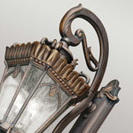Kichler Outdoor Wall Light from the Tournai range. Tournai 4 Light Grand Extra Large Wall Lantern Product Code = KL-TOURNAI1G-XL