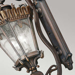 Kichler Outdoor Wall Light from the Tournai range. Tournai 4 Light Grand Extra Large Wall Lantern – SKU KL-TOURNAI1G-XL