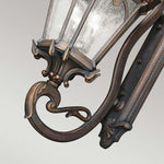 Kichler Outdoor Wall Light from the Tournai range. Tournai 4 Light Grand Extra Large Wall Lantern – SKU KL-TOURNAI1G-XL