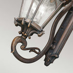 Kichler Outdoor Wall Light from the Tournai range. Tournai 4 Light Grand Extra Large Wall Lantern Product Code = KL-TOURNAI1G-XL