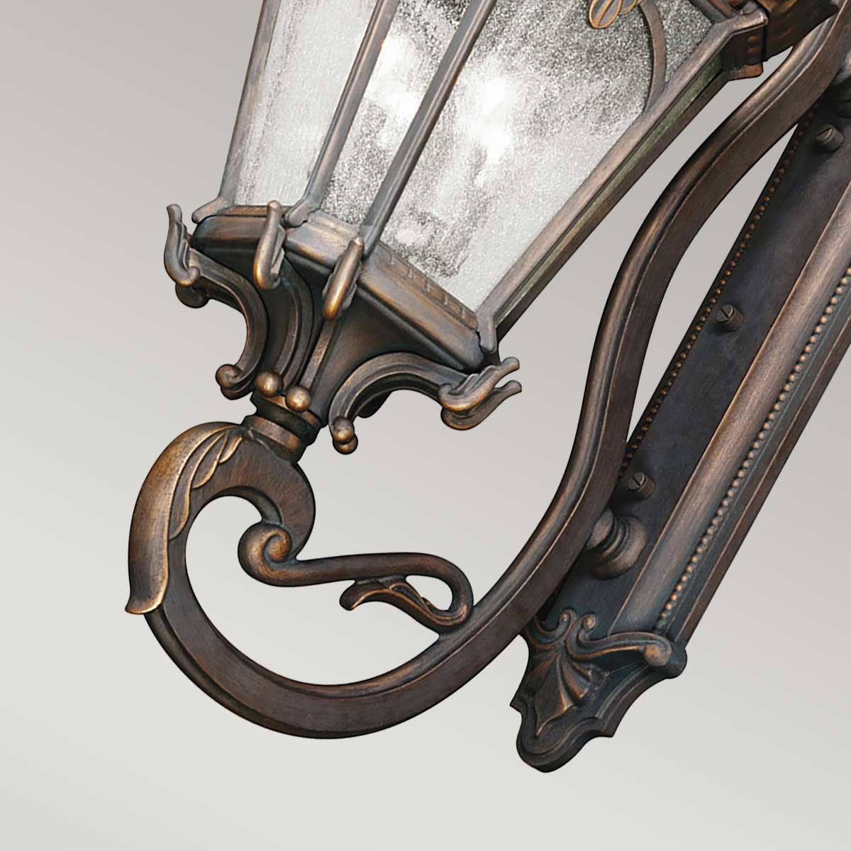 Kichler Outdoor Wall Light from the Tournai range. Tournai 4 Light Grand Extra Large Wall Lantern Product Code = KL-TOURNAI1G-XL
