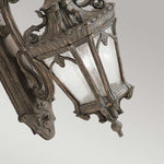 Kichler Outdoor Wall Light from the Tournai range. Tournai 2 Light Large Wall Lantern – SKU KL-TOURNAI2-L