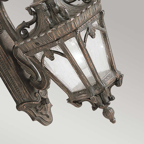 Kichler Outdoor Wall Light from the Tournai range. Tournai 1 Light Medium Wall Lantern Product Code = KL-TOURNAI2-M