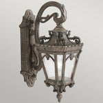 Kichler Outdoor Wall Light from the Tournai range. Tournai 1 Light Medium Wall Lantern Product Code = KL-TOURNAI2-M
