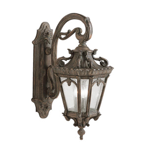 Kichler Outdoor Wall Light from the Tournai range. Tournai 3 Light Extra Large Wall Lantern Product Code = KL-TOURNAI2-XL