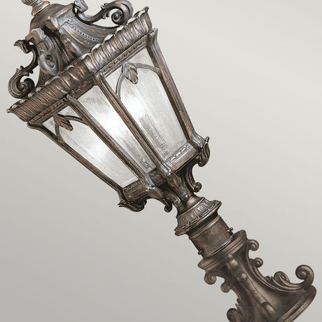 Kichler Pedestal Lantern from the Tournai range. Tournai 2 Light Large Pedestal Product Code = KL-TOURNAI3-L