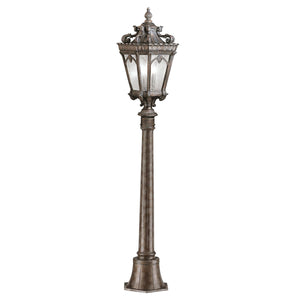 Kichler Pillar Lantern from the Tournai range. Tournai 1 Light Medium Pillar Product Code = KL-TOURNAI4-M