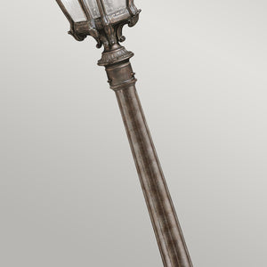 Kichler Pillar Lantern from the Tournai range. Tournai 1 Light Medium Pillar Product Code = KL-TOURNAI4-M