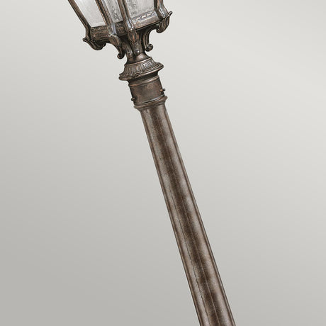 Kichler Pillar Lantern from the Tournai range. Tournai 1 Light Medium Pillar Product Code = KL-TOURNAI4-M