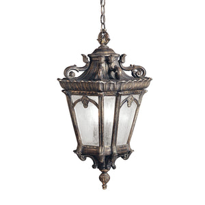 Kichler Outdoor Hanging from the Tournai range. Tournai 4 Light Grand Extra Large Chain Lantern Product Code = KL-TOURNAI8G-XL