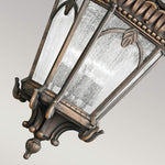 Kichler Outdoor Hanging from the Tournai range. Tournai 4 Light Grand Extra Large Chain Lantern Product Code = KL-TOURNAI8G-XL