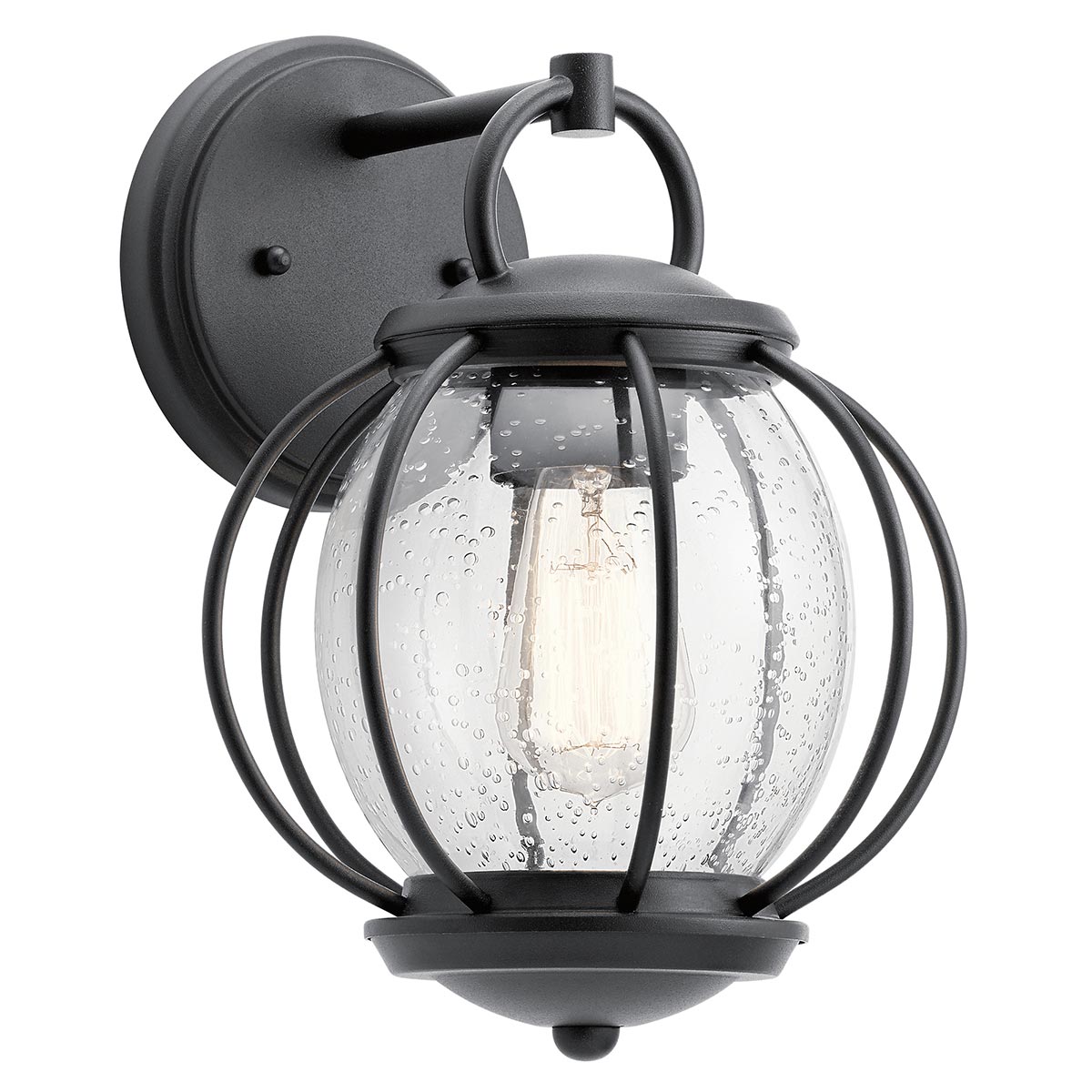 Kichler Outdoor Wall Light from the Vandalia range. Vandalia 1 Light Wall Lantern Product Code = KL-VANDALIA2-S
