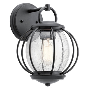 Kichler Outdoor Wall Light from the Vandalia range. Vandalia 1 Light Wall Lantern Product Code = KL-VANDALIA2-S