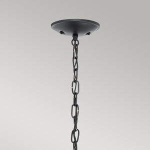 Kichler Outdoor Hanging from the Vandalia range. Vandalia 3 Light Large Chain Lantern Product Code = KL-VANDALIA8-L