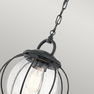 Kichler Outdoor Hanging from the Vandalia range. Vandalia 1 Light Medium Chain Lantern Product Code = KL-VANDALIA8-M