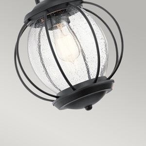 Kichler Outdoor Hanging from the Vandalia range. Vandalia 1 Light Medium Chain Lantern Product Code = KL-VANDALIA8-M