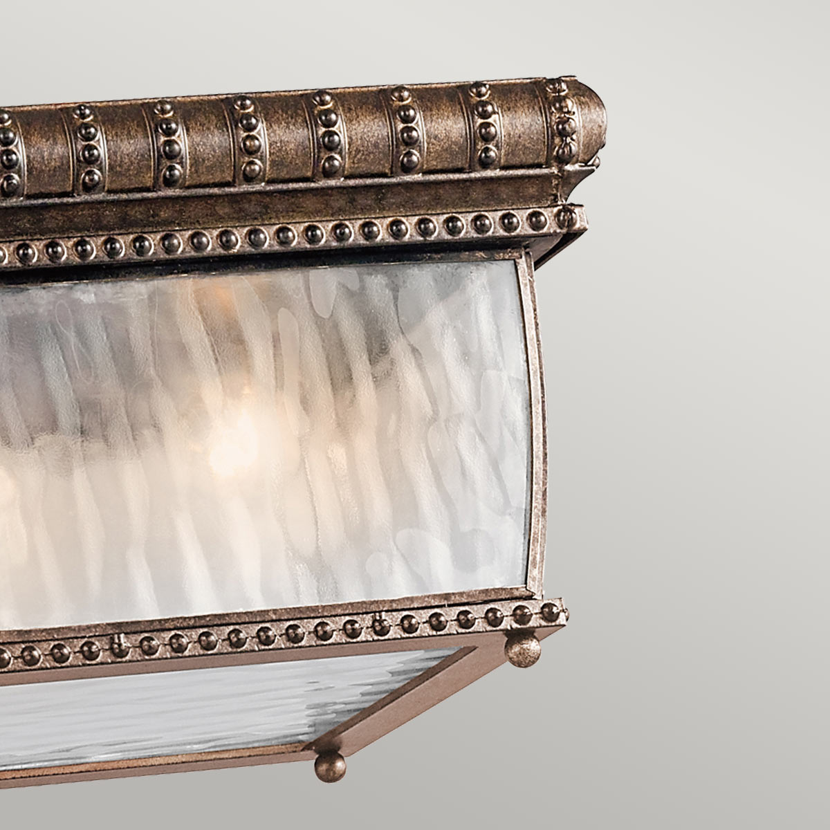 Kichler Ceiling Flush from the Venetian Rain range. Venetian Rain 2 Light Flush  Product Code = KL-VENETIAN-F