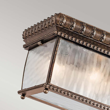 Kichler Ceiling Flush from the Venetian Rain range. Venetian Rain 2 Light Flush  Product Code = KL-VENETIAN-F
