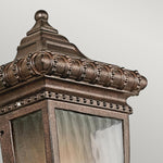 Kichler Outdoor Wall Light from the Venetian Rain range. Venetian Rain 1 Light Half Wall Lantern Product Code = KL-VENETIAN7-S