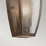 Kichler Outdoor Wall Light from the Venetian Rain range. Venetian Rain 1 Light Half Wall Lantern Product Code = KL-VENETIAN7-S
