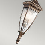 Kichler Outdoor Hanging from the Venetian Rain range. Venetian Rain 2 Light Chain Lantern Product Code = KL-VENETIAN8-M