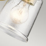 Kichler Wall Light from the Waverly range. Waverly 1 Light Wall Light Product Code = KL-WAVERLY1-NBR