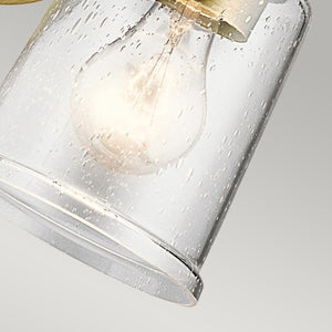 Kichler Wall Light from the Waverly range. Waverly 1 Light Wall Light Product Code = KL-WAVERLY1-NBR